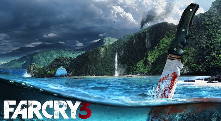 Far Cry 3 (Video Game) HD Wallpaper, Far Cry 3 digital wallpaper, Games, Far Cry, video game, far cry 3, knife, HD wallpaper