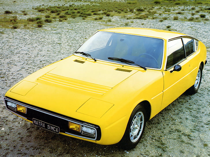 1974, bagheera, classic, matra simca, supercar, HD wallpaper