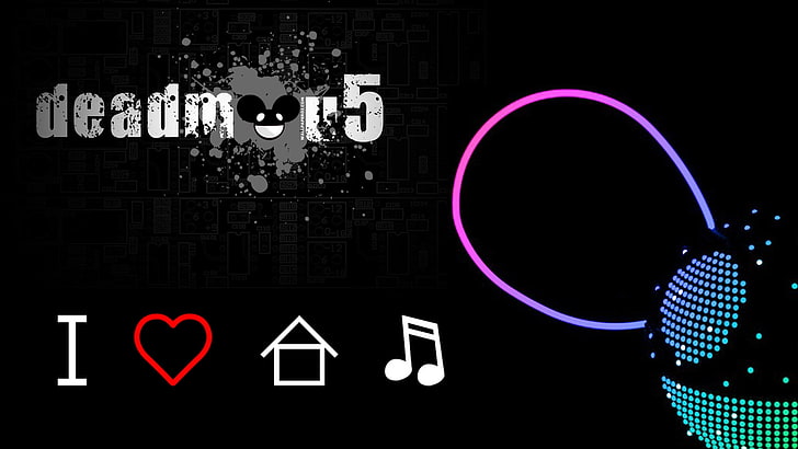 Ölü müziği seviyorum deadmau5 ev Mimarlık Evleri HD Sanat, Aşk, Müzik, HD masaüstü duvar kağıdı