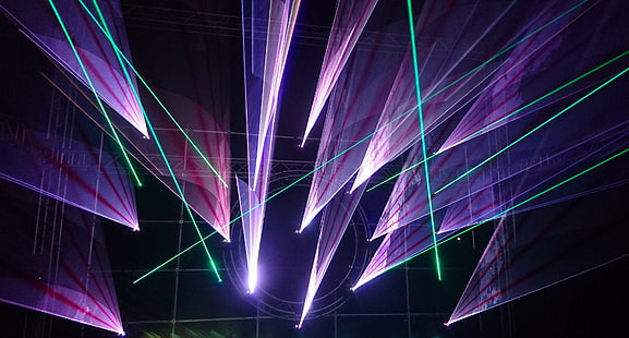 Disco, DJ, Festival, Laser, Lasershow, Lightshow, Musik, Party, HD-Hintergrundbild HD wallpaper