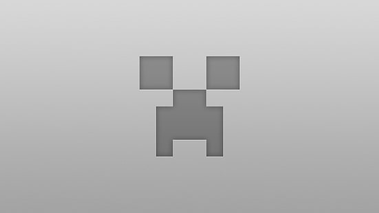 Fond d'écran Minecraft, Minecraft, creeper, simple, Fond d'écran HD HD wallpaper