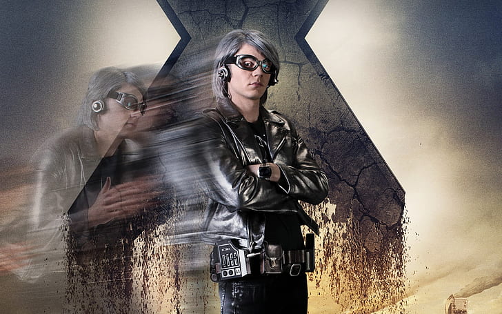 2014 X-Men Days of Future Past, x-men, film 2014, evan peters, figo, Sfondo HD