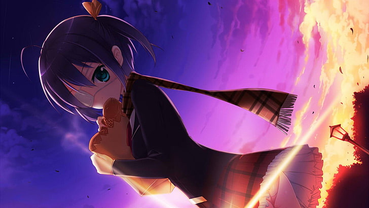 Anime, Liebe, Chunibyo & andere Wahnvorstellungen, Rikka Takanashi, HD-Hintergrundbild