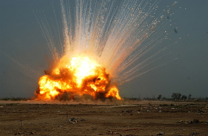 Explosion, HD-Hintergrundbild