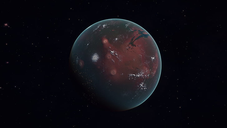 planet, Mars, HD wallpaper