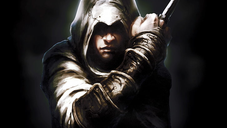 Altaïr Ibn LaAhad, assassins creed, video games, HD wallpaper