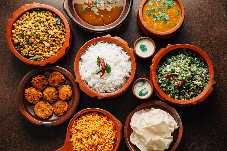 المطبخ ، الطعام ، الهند ، الهند ، جانا ، مانا، خلفية HD