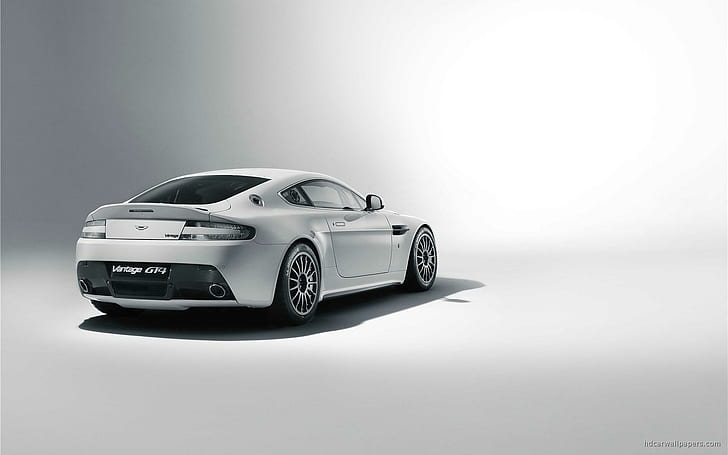 Aston Martin Vantage GT4 4, coupé gris, aston, martin, vantage, autos, aston martin, Fondo de pantalla HD