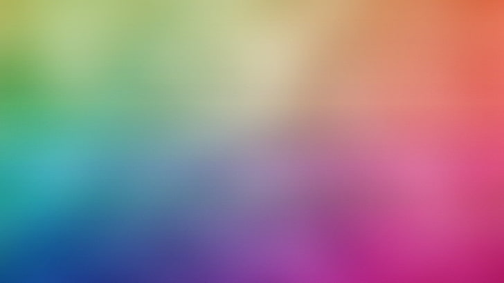 blaue, rosa und orange abstrakte Malerei, abstrakt, HD-Hintergrundbild