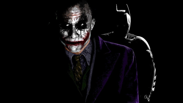 Batman, Joker, MessenjahMatt, Filme, The Dark Knight, HD-Hintergrundbild