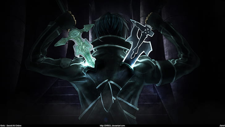 Kirigaya Kazuto, Sword Art Online, Fond d'écran HD