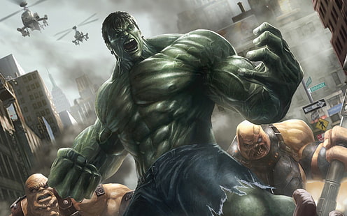 Incredible Hulk wallpaper, Comics, Hulk, HD wallpaper HD wallpaper