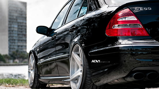 Mercedes E55 AMG HD, автомобили, мерседес, амг, е55, HD обои HD wallpaper