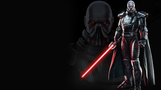 Darth Vader digitale Tapete, Star Wars, Sith, Star Wars: Die alte Republik, Lichtschwert, Videospiele, Darth Malgus, HD-Hintergrundbild HD wallpaper