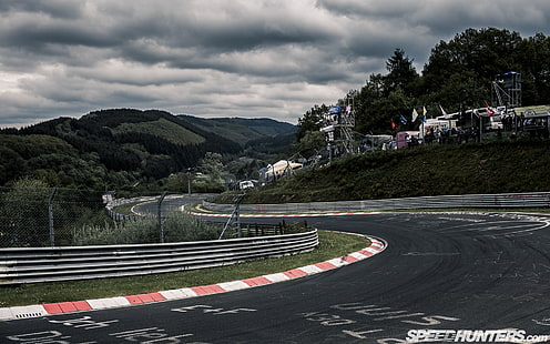 Nurburgring Race Track HD, автомобили, гонки, трасса, Нюрбургринг, HD обои HD wallpaper