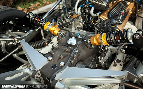 Pagani Zonda Zonda R Engine HD, รถยนต์, เครื่องยนต์, r, pagani, zonda, วอลล์เปเปอร์ HD HD wallpaper