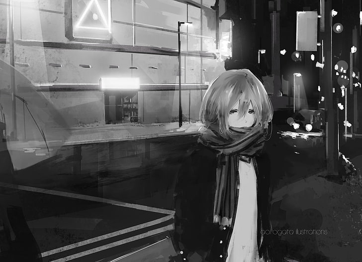 Girls Avenue, Aoi Ogata, Wallpaper HD