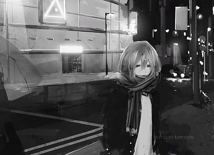 Avenida de las muchachas, Aoi Ogata, Fondo de pantalla HD HD wallpaper