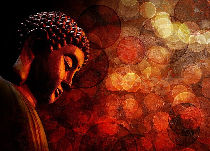 Religious, Buddha, Bokeh, HD wallpaper