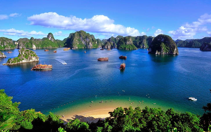 Vietnam Halong Bay 0543681, HD-Hintergrundbild