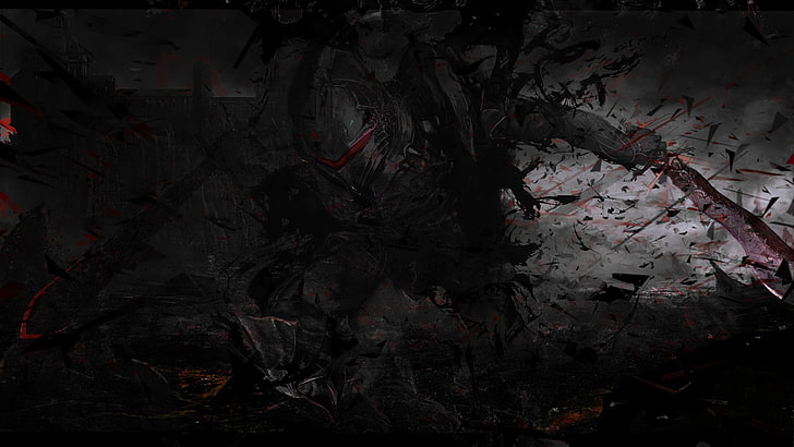 DOTA 2 Shadow Fiend Wallpaper, Schicksal / Null, Berserker (Schicksal / Null), Schicksals-Serie, HD-Hintergrundbild