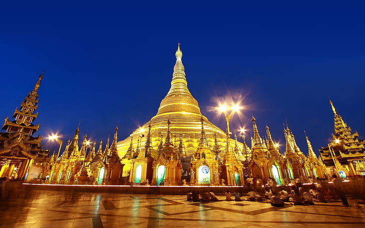 Pagoda Shwedagon, Tapety HD