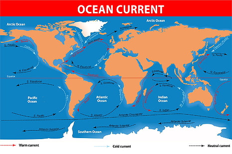 peta dunia, laut, benua, Wallpaper HD HD wallpaper