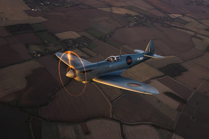 Screw, Fighter, Earth, Spitfire, RAF, The Second World War, Supermarine Seafire, Spitfire PR.Mk XI, HD wallpaper