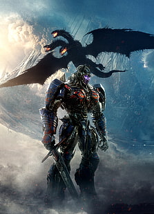 Optimus Prime, Transformers: le dernier chevalier, Fond d'écran HD HD wallpaper