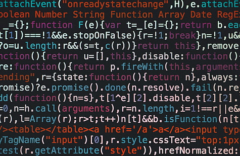 códigos de programação multicoloridos, código de computador, tela, comunicação, HD papel de parede HD wallpaper