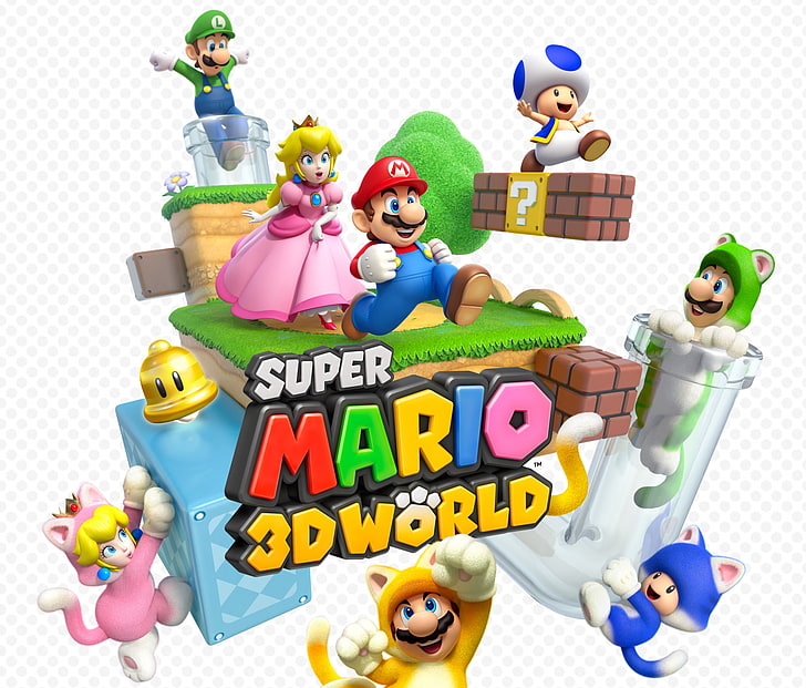 Mario, Super Mario 3D World, HD wallpaper