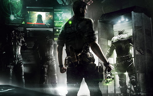 copertina del gioco, Splinter Cell, videogiochi, Sfondo HD HD wallpaper