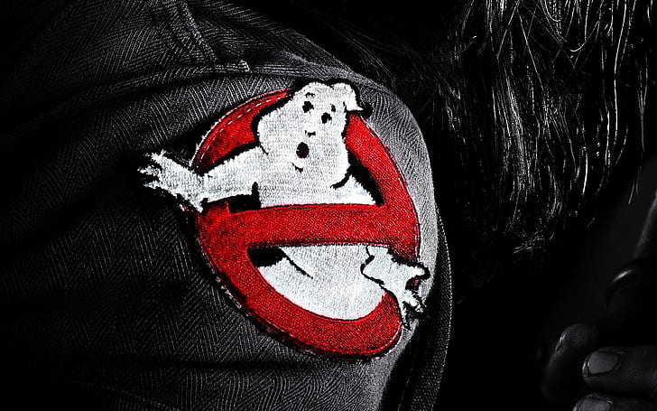 Ghostbusters 2016 película, logotipo de la marca ghost buster, Ghostbusters, Fondo de pantalla HD