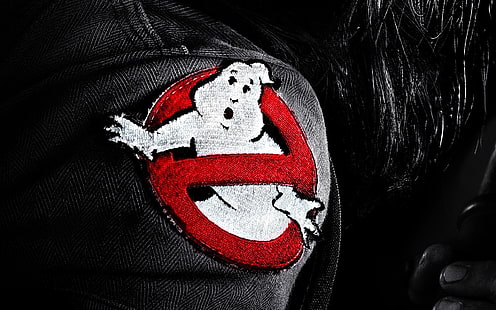 Ghostbusters 2016 филм, логото на марката Ghost Buster, Ghostbusters, HD тапет HD wallpaper