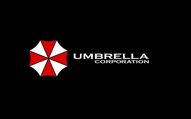 Логотип корпорации Амбрелла, Обитель зла, HD обои