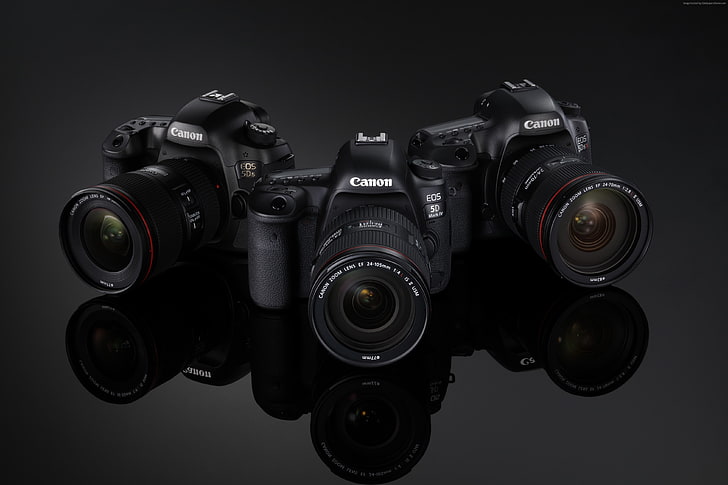 Canon zoom, Photokina 2016, reflex, Canon EOS 5D Mark IV, 4k, revisión, Fondo de pantalla HD