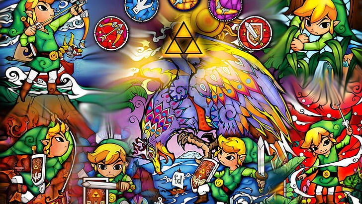 Zelda, Zelda Efsanesi: Rüzgar Waker, Link, HD masaüstü duvar kağıdı