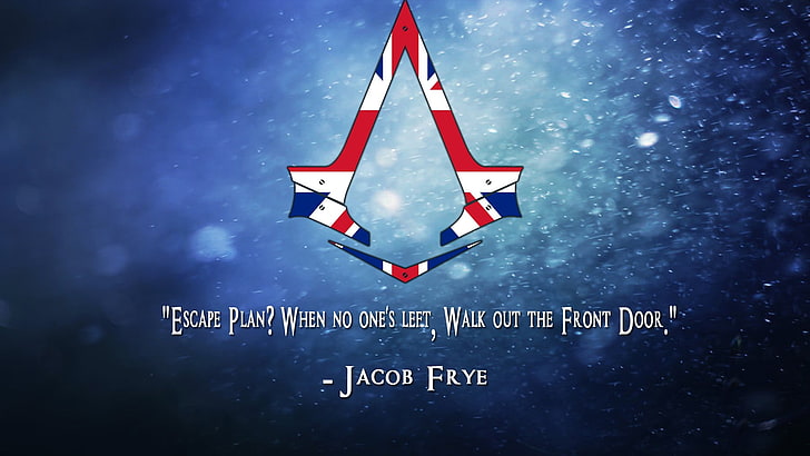 Assassin's Creed, Assassin's Creed-Syndikat, Zitat, Union Jack, HD-Hintergrundbild