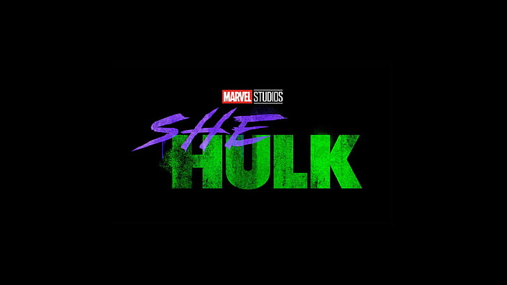 Programa de televisión, She-Hulk, Logo, Marvel Comics, Fondo de pantalla HD