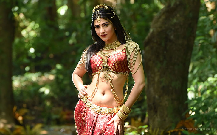 Attrice Tamil Shruti Haasan, attrice, Tamil, Haasan, Shruti, Sfondo HD