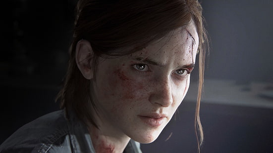 женский серый топ, The Last of Us часть 2, The Last of Us 2, HD обои HD wallpaper