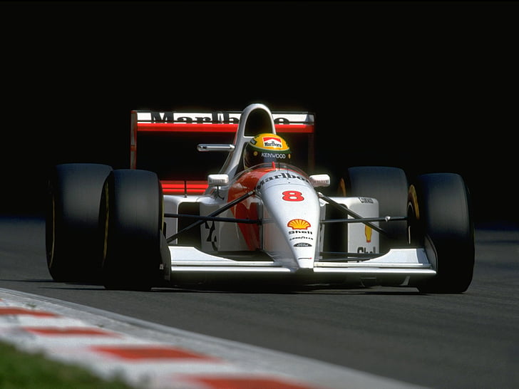 1993, f 1, ford, formula, mclaren, mp4 8, race, racing, HD wallpaper