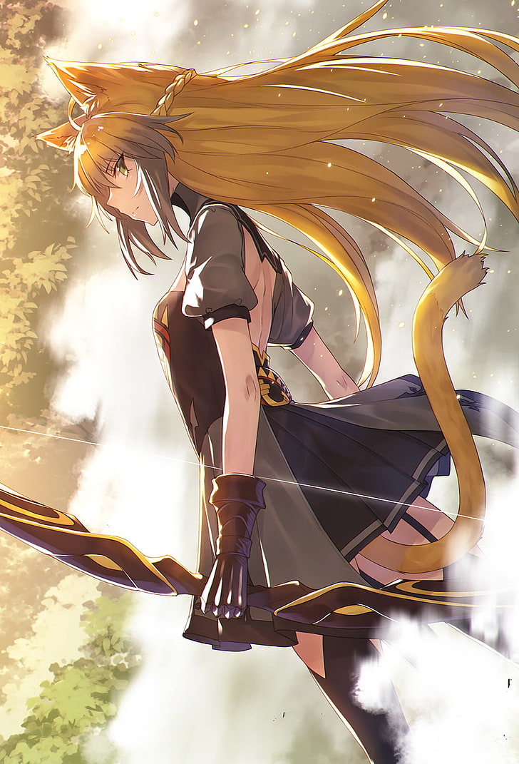 Fate Series, Fate / Apocrypha, anime girls, Arqueiro do Vermelho, Atalanta (Fate / Grand Order), HD papel de parede, papel de parede de celular