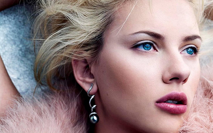 Scarlett Johansson Vacker, scharlakansröd johanson, HD tapet