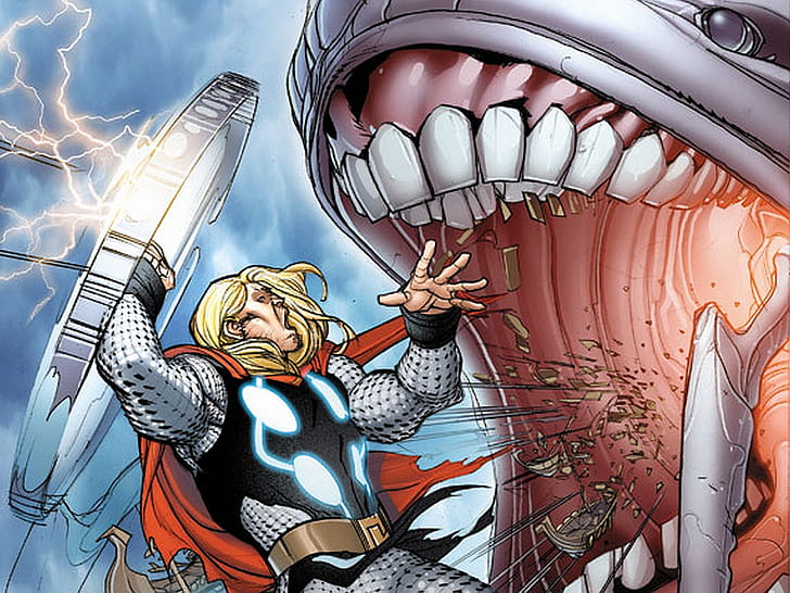 Thor HD, cómics, thor, Fondo de pantalla HD