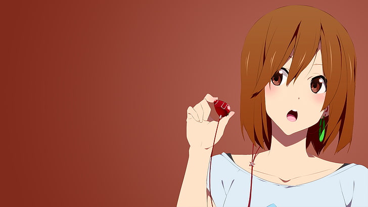 K-ON!, anime, สาวอนิเมะ, Hirasawa Yui, วอลล์เปเปอร์ HD
