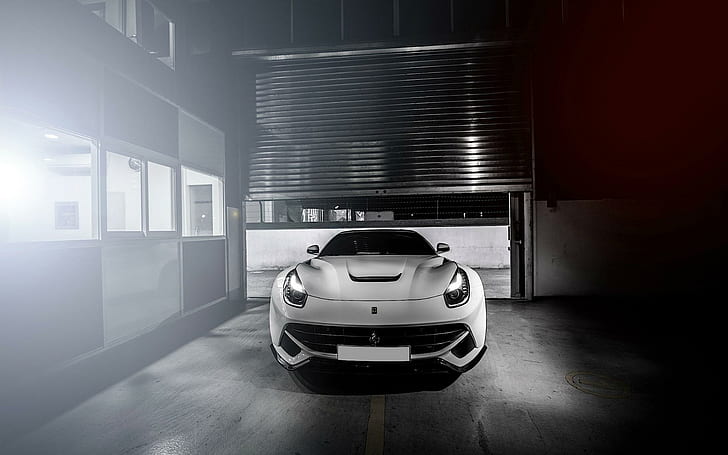 PP Performance Ferrari f12berlinetta, coupé sportiva bianca, ferrari, performance, f12berlinetta, auto, Sfondo HD