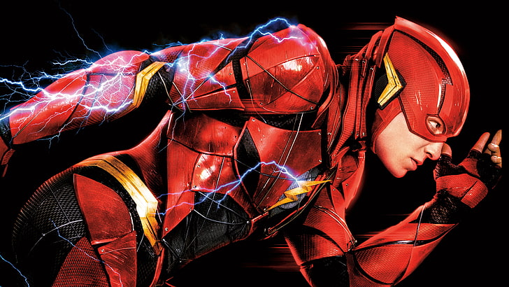 Justice League, 4K, The Flash, Ezra Miller, HD wallpaper