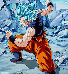 Super Saiyajin, DBS, Son Goku, Dragonball, Dragonball Super, HD-Hintergrundbild HD wallpaper