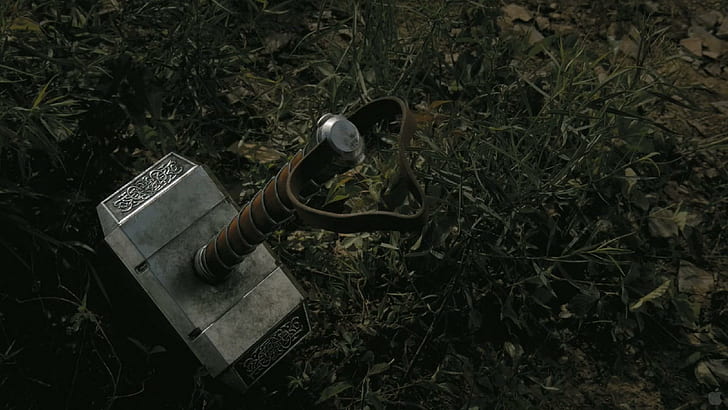 Thor's Hammer, dei, thor, thor hammer, nordico, vichingo, martello, nord, divinità nordiche, paganesimo, miti, pagani, 3d e addominali, Sfondo HD